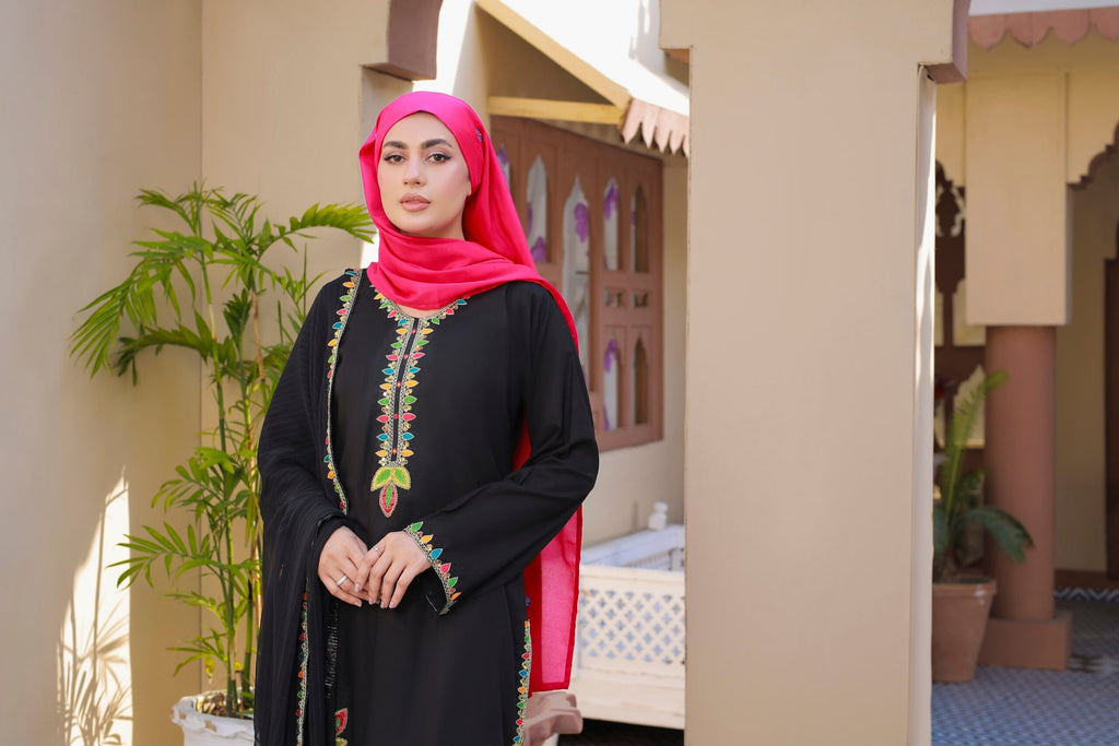 Black Lawn Adda Work 3PC Suit