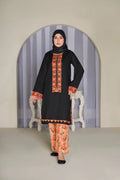 Black Flame Kurta Set by Bint-e-Habib - Rang-e-Noor Summer Collection 26 image 1