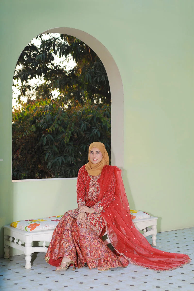 Gul-e-Laal by Bint-e-Habib - Bint-e-Habib Luxury Collection 26 image 4