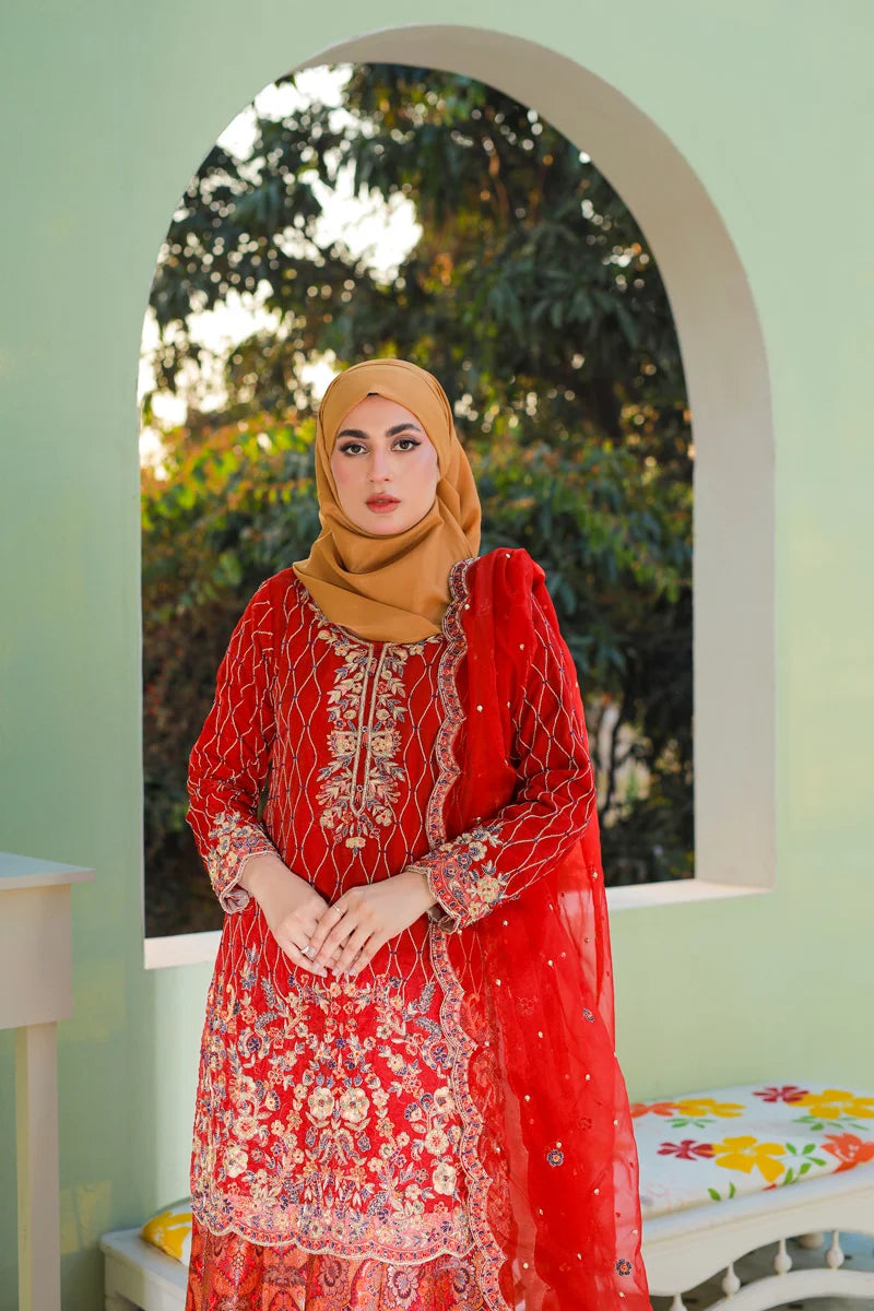 Gul-e-Laal by Bint-e-Habib - Bint-e-Habib Luxury Collection 26 image 6