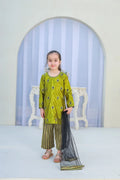Little Olive Charm Embroidered Suit Set
